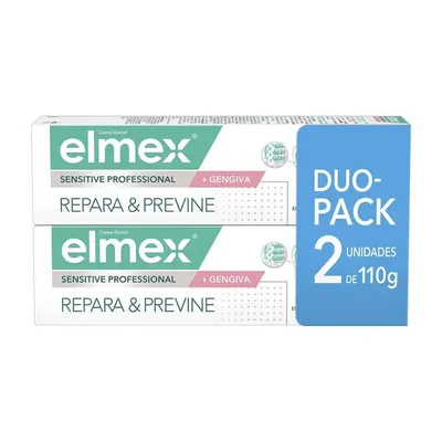 Creme Dental Elmex Gengiva Duopack 110g